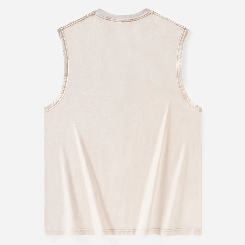 Tokyo-Tiger Tired Cat Washed Tank