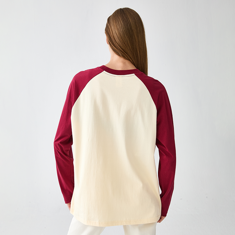 Tokyo-Tiger Gingerbread Ninja Raglan Long Sleeve T-shirt