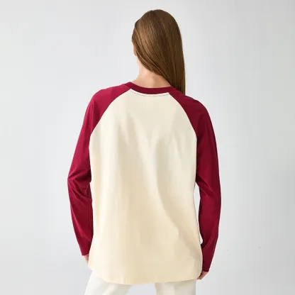 Tokyo-Tiger Gingerbread Ninja Raglan Long Sleeve T-shirt