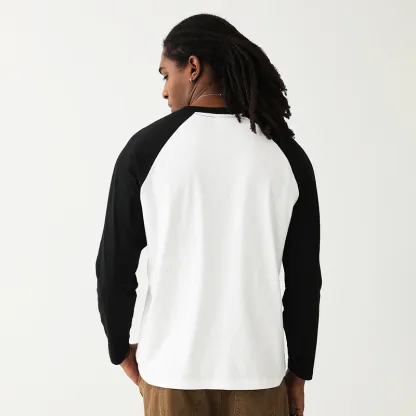 Tokyo-Tiger Gingerbread Ninja Raglan Long Sleeve T-shirt