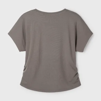 Tokyo-Tiger Roaring Black Cat Modal Dolman Sleeve T-Shirt