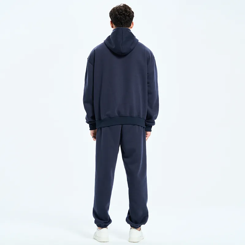 Tokyo-Tiger Woodcut Bunny Fleece Lined Hoodie Set