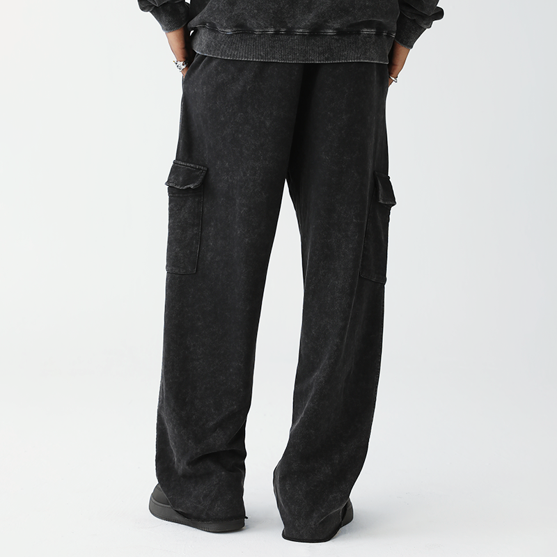 Tokyo-Tiger Cats And Humans Have A Love-hate Relationship Washed Utility Sweatpants