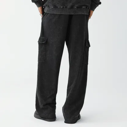 Tokyo-Tiger Cats And Humans Have A Love-hate Relationship Washed Utility Sweatpants