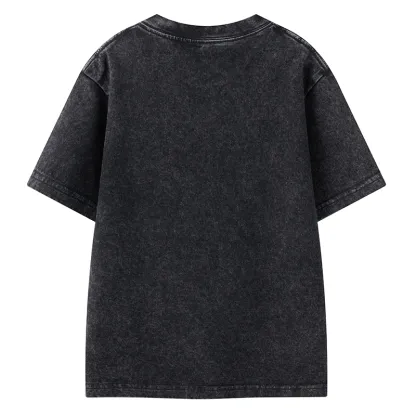 Tokyo-Tiger Horrible Japanese Cat Kids Washed T-Shirt