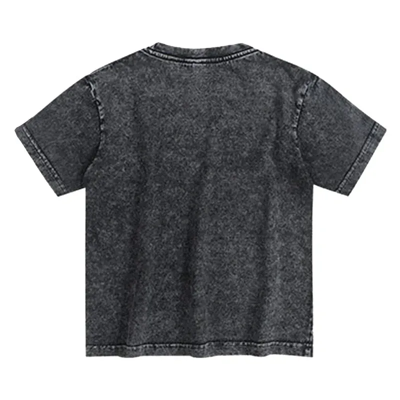 Tokyo-Tiger Katsushika Hokusai Japan Kids Washed T-Shirt