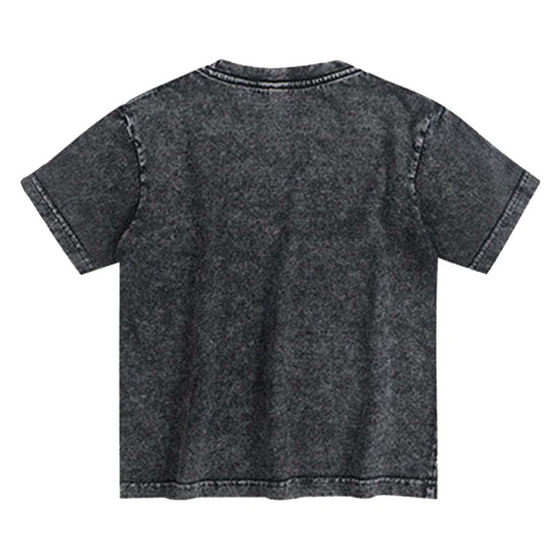 Tokyo-Tiger Japanese Train Collection Kids Washed T-Shirt