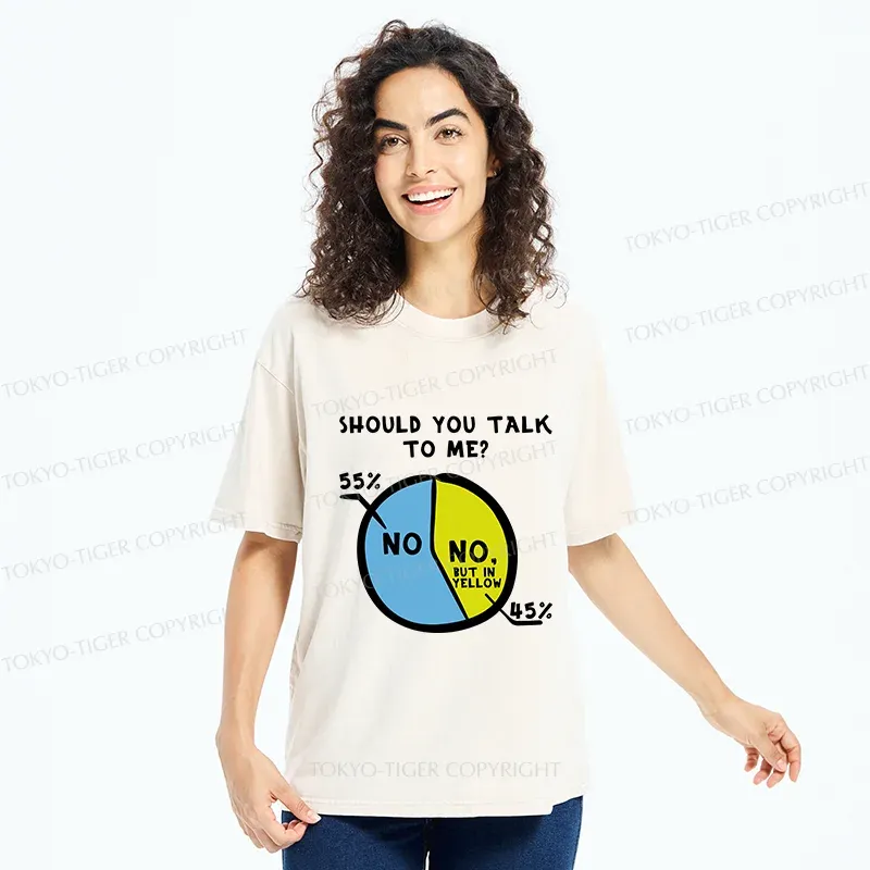 Tokyo-Tiger Refuse To Talk Washed T-Shirt