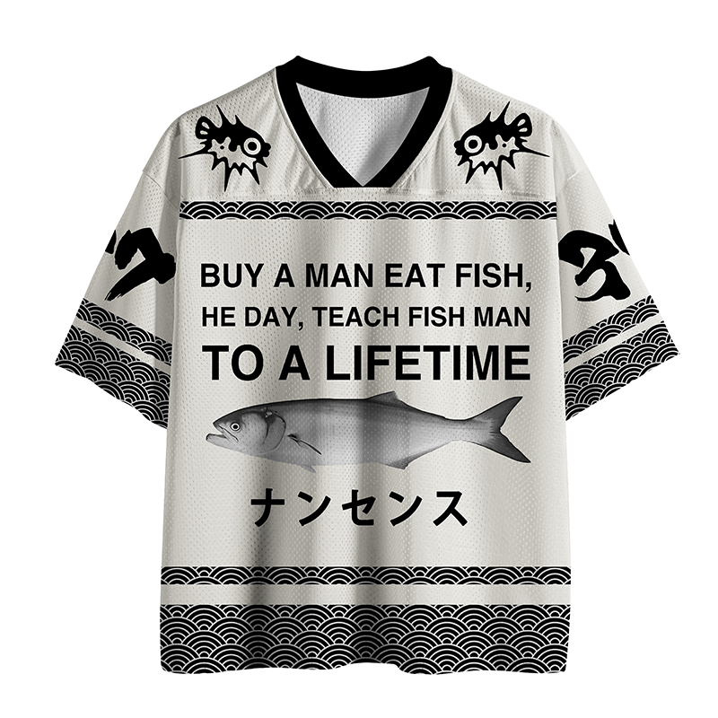 Tokyo-Tiger Funny To A Lifetime No.37 Mesh Jersey