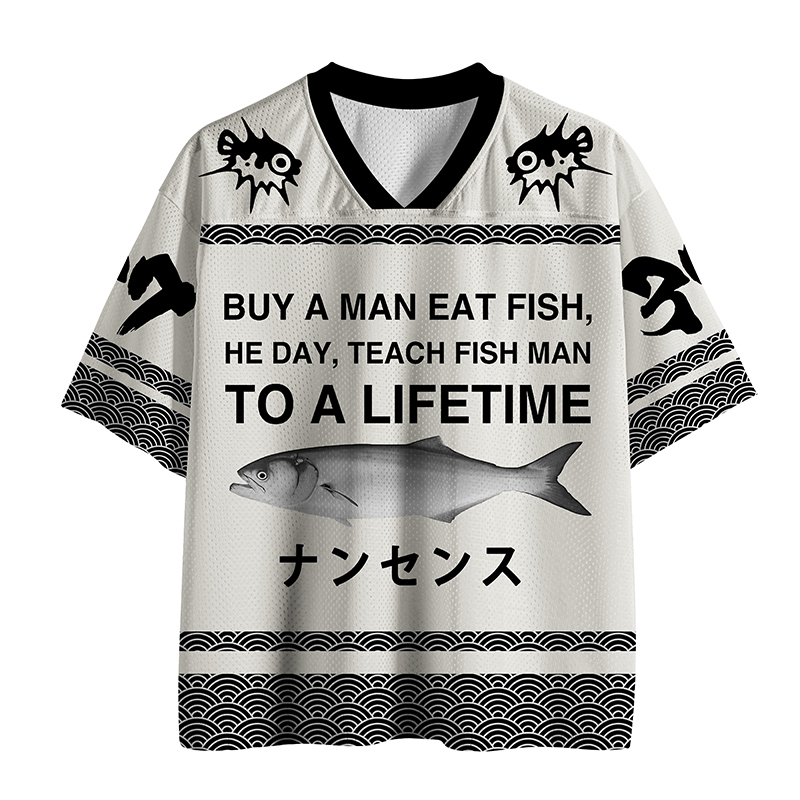 Tokyo-Tiger Funny To A Lifetime No.37 Mesh Jersey