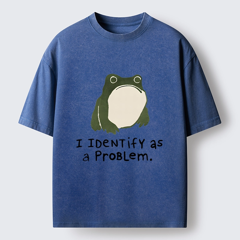 Tokyo‑Tiger Funny Self Joke Art Washed T‑Shirt