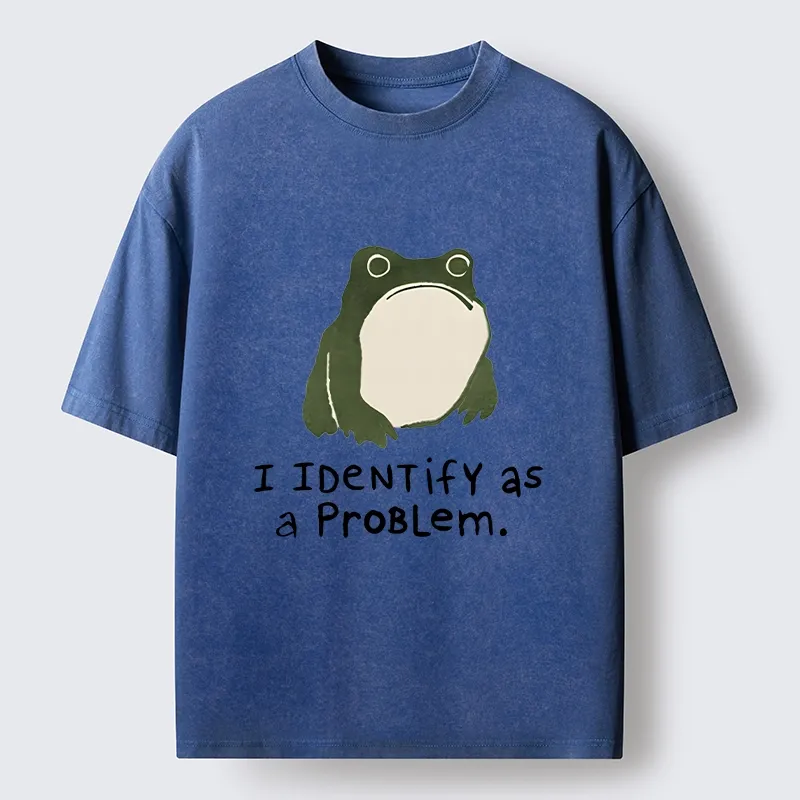 Tokyo‑Tiger Funny Self Joke Art Washed T‑Shirt