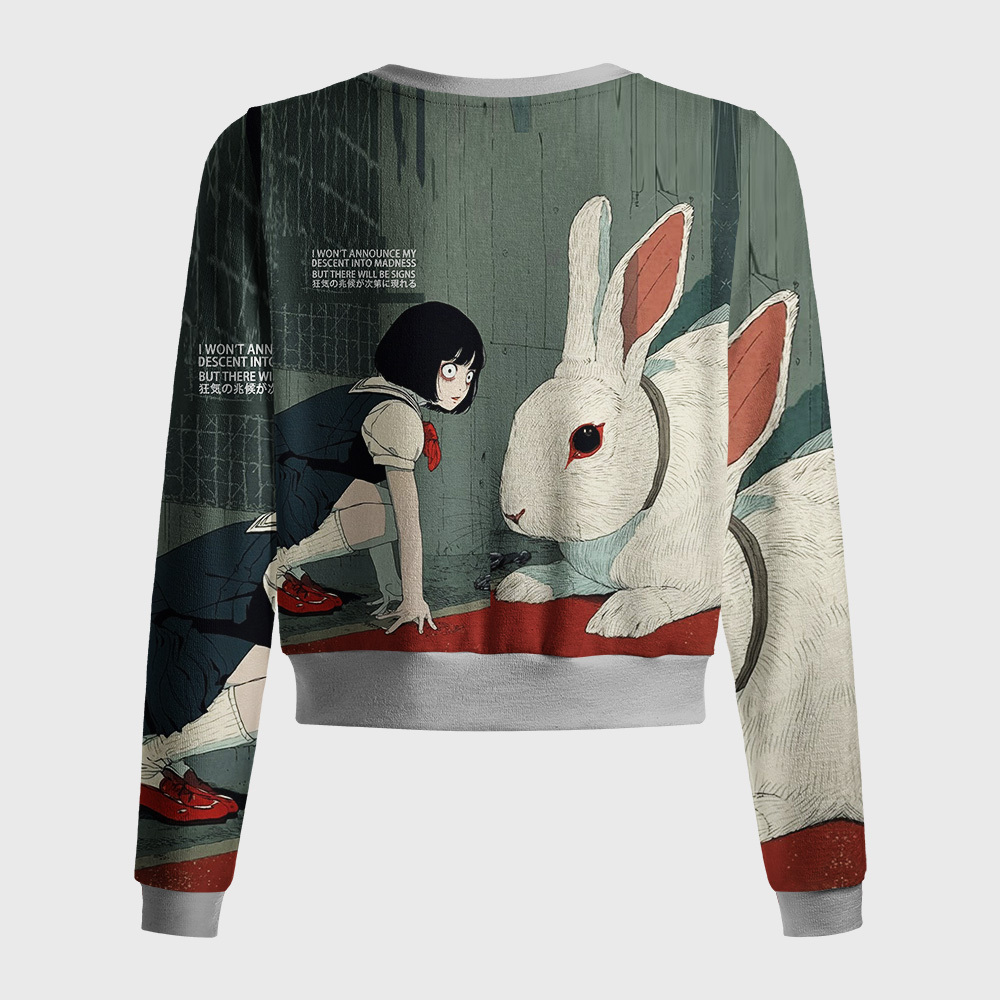 Tokyo-Tiger unny Rabbit: Signs Of Madness Gradually Appear Women's Lightweight Cardigan