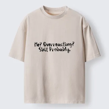 Tokyo‑Tiger Playful Joke Meme Washed T‑Shirt