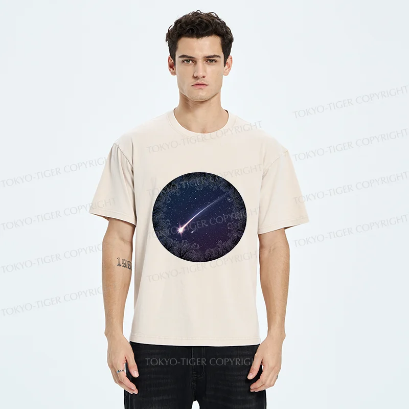 Tokyo-Tiger Beautiful Meteor Washed T-Shirt