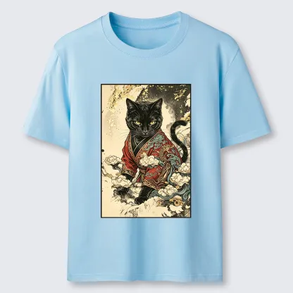Tokyo-Tiger Traditional Robe Cat Art Classic T-Shirt