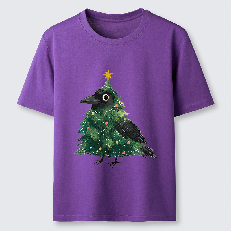Tokyo-Tiger Cute Christmas Tree Crow Classic T-Shirt