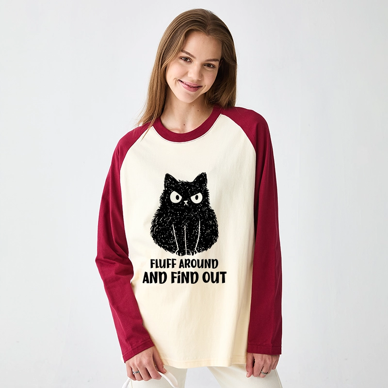 Tokyo-Tiger Consequences Of Fooling Around Raglan Long Sleeve T-shirt