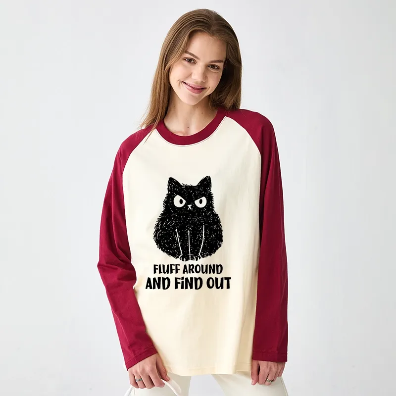 Tokyo-Tiger Consequences Of Fooling Around Raglan Long Sleeve T-shirt