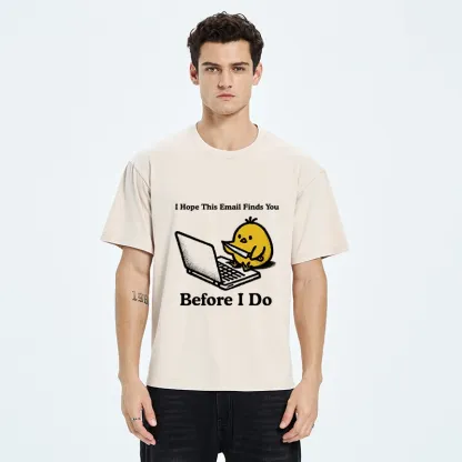 Tokyo-Tiger Chicken Knife Email Meme Washed T-Shirt