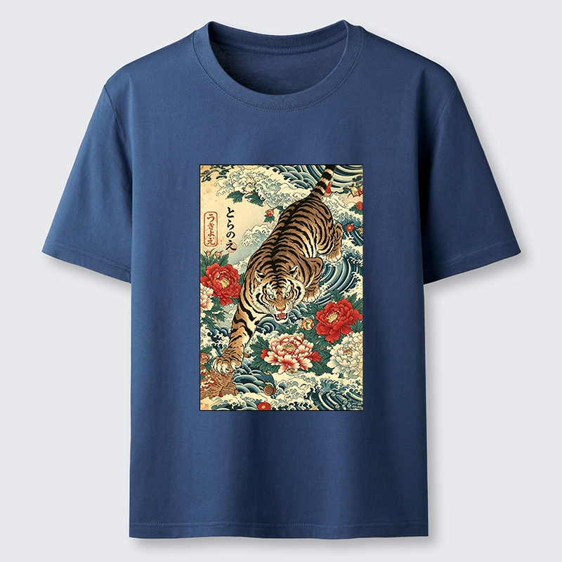 Tokyo-Tiger Retro Wave Tiger Classic T-Shirt