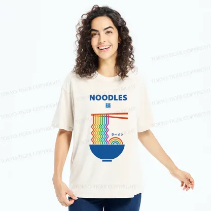Tokyo-Tiger Rainbow Ramen Washed T-Shirt