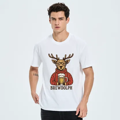 Tokyo-Tiger Christmas Beer Reindeer Meme Classic T-Shirt