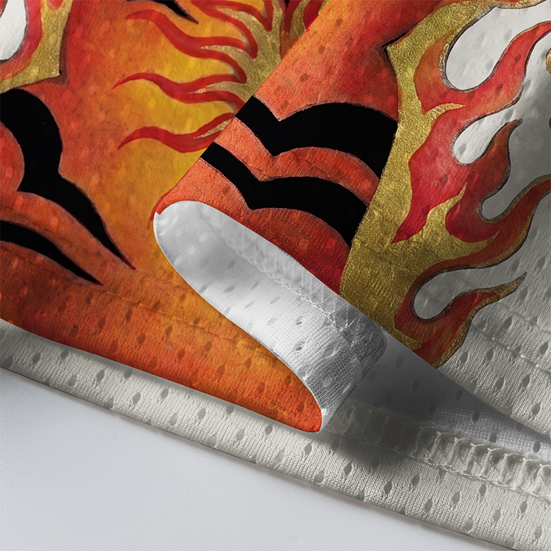 Tokyo-Tiger Three-Eyed Blazing Tiger Mesh Jersey
