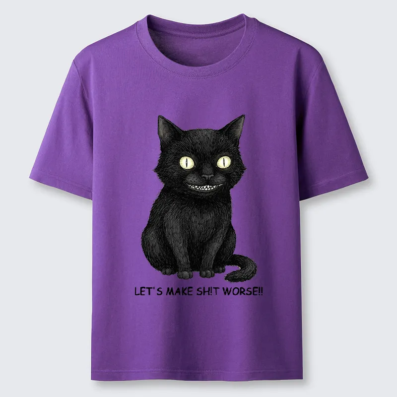 Tokyo-Tiger Mischief Black Cat Meme Classic T-Shirt