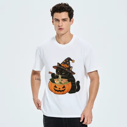Tokyo-Tiger Witch Cat Ramen Classic T-Shirt