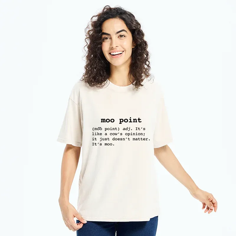 Tokyo-Tiger Moo Point Washed T-Shirt