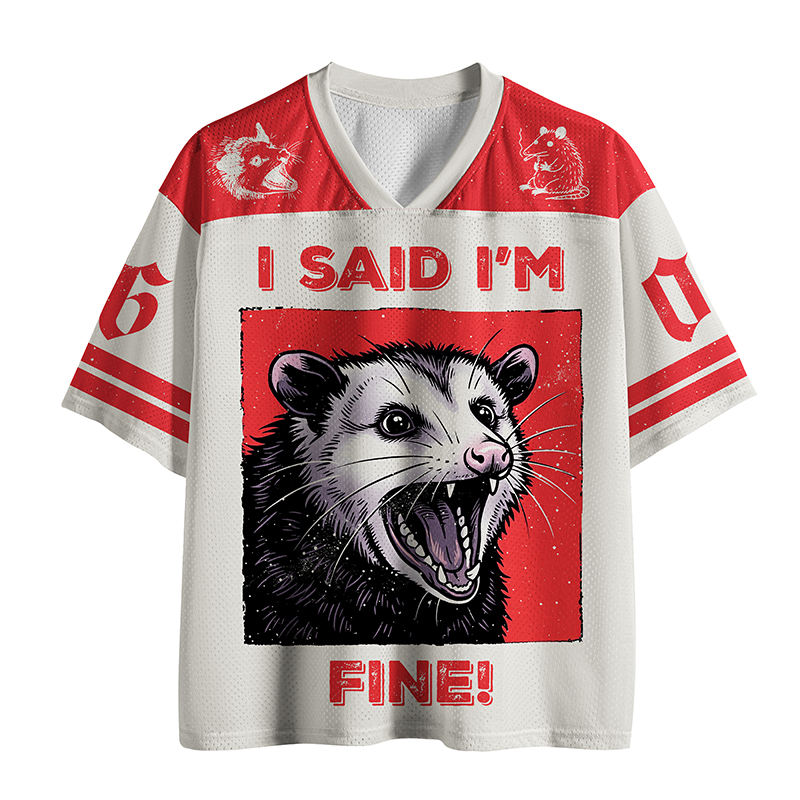 Tokyo-Tiger Not Fine, But Fine Mesh Jersey
