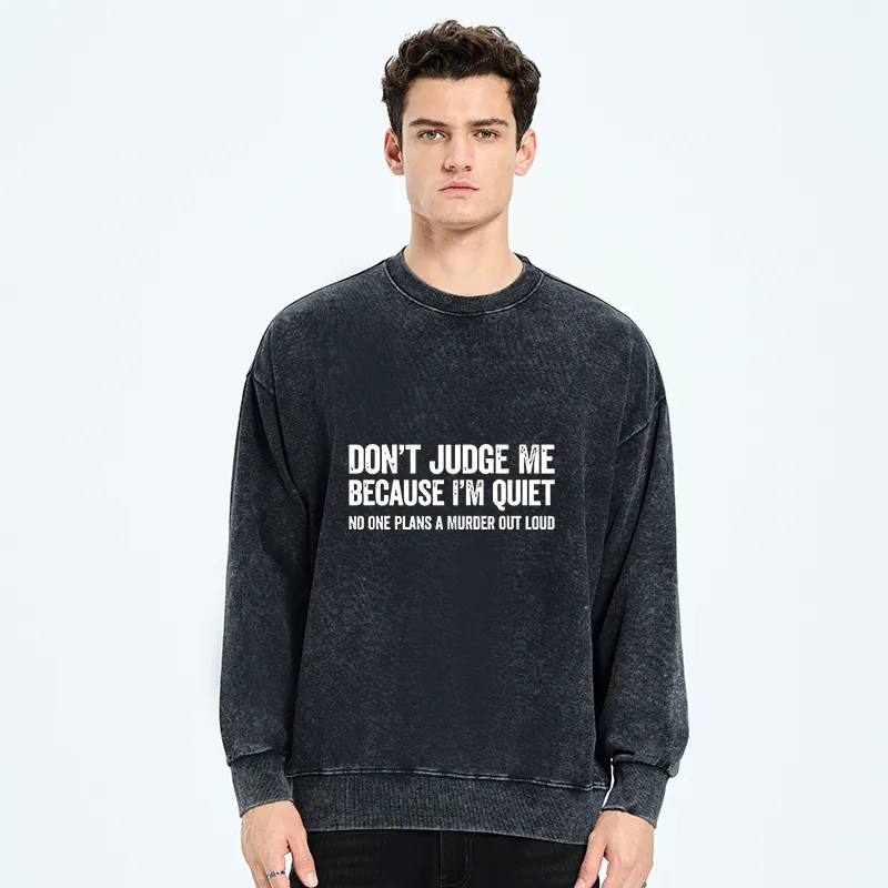Tokyo-Tiger Sarcastic Funny Quote Washed Sweatshirt