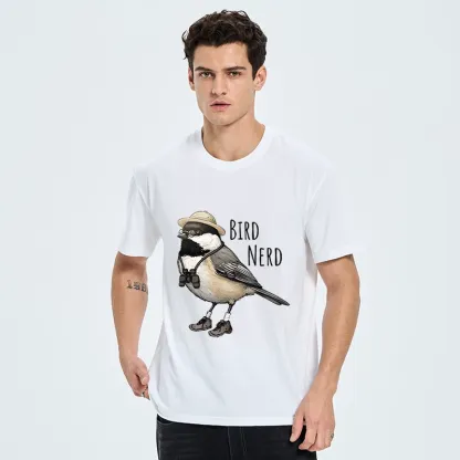 Tokyo-Tiger Bird Nerd Chickadee Explorer Classic T-Shirt