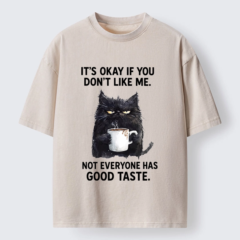 Tokyo‑Tiger Sassy Cat Energy Washed T‑Shirt