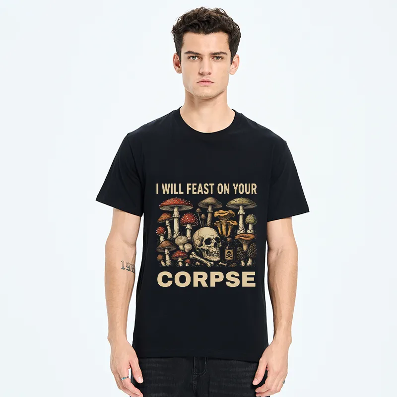 Tokyo-Tiger Funny Mushroom Skull Classic T-Shirt