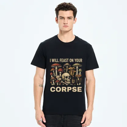 Tokyo-Tiger Funny Mushroom Skull Classic T-Shirt