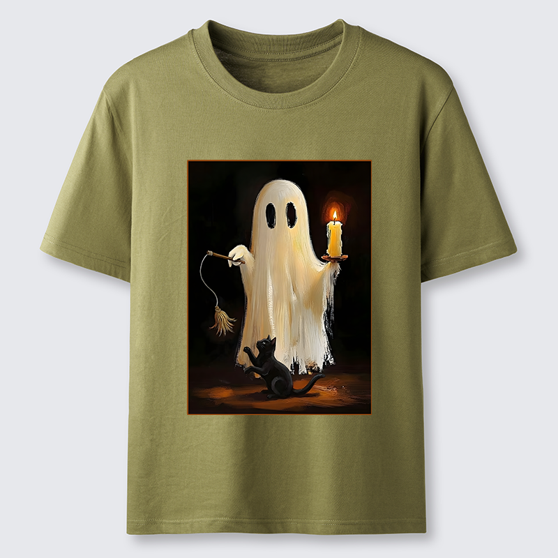 Tokyo-Tiger Ghost Cat Halloween Art Classic T-Shirt