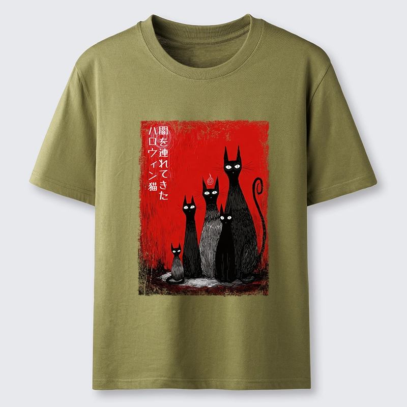 Tokyo-Tiger Dark Cat Clan Classic T-Shirt
