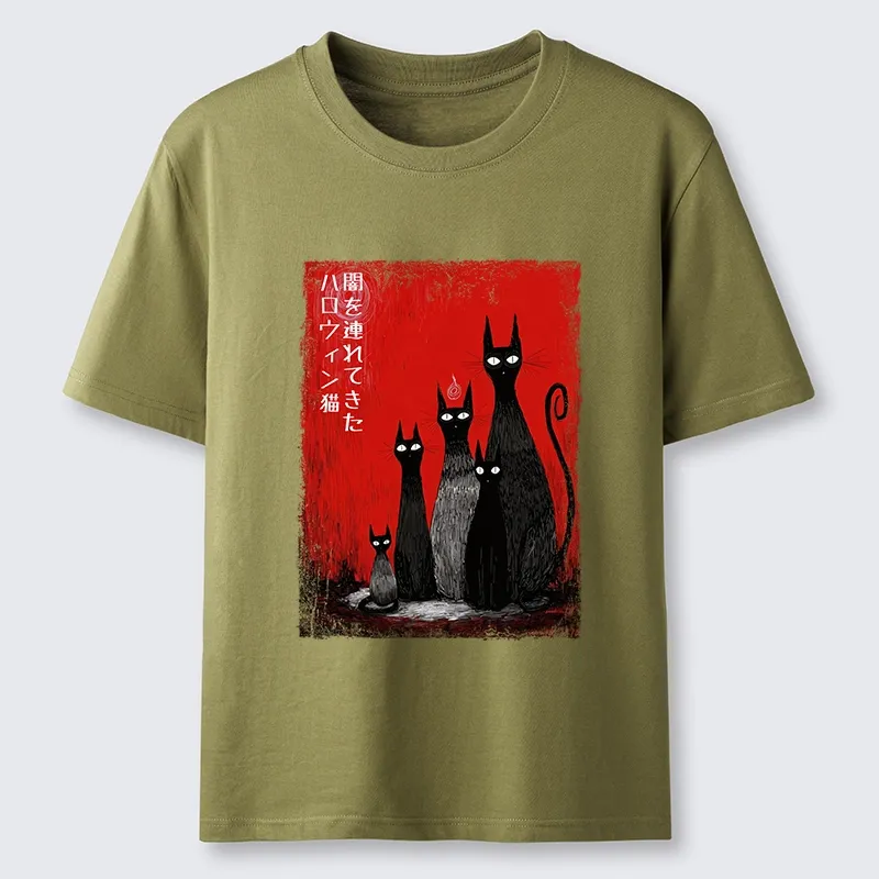 Tokyo-Tiger Dark Cat Clan Classic T-Shirt