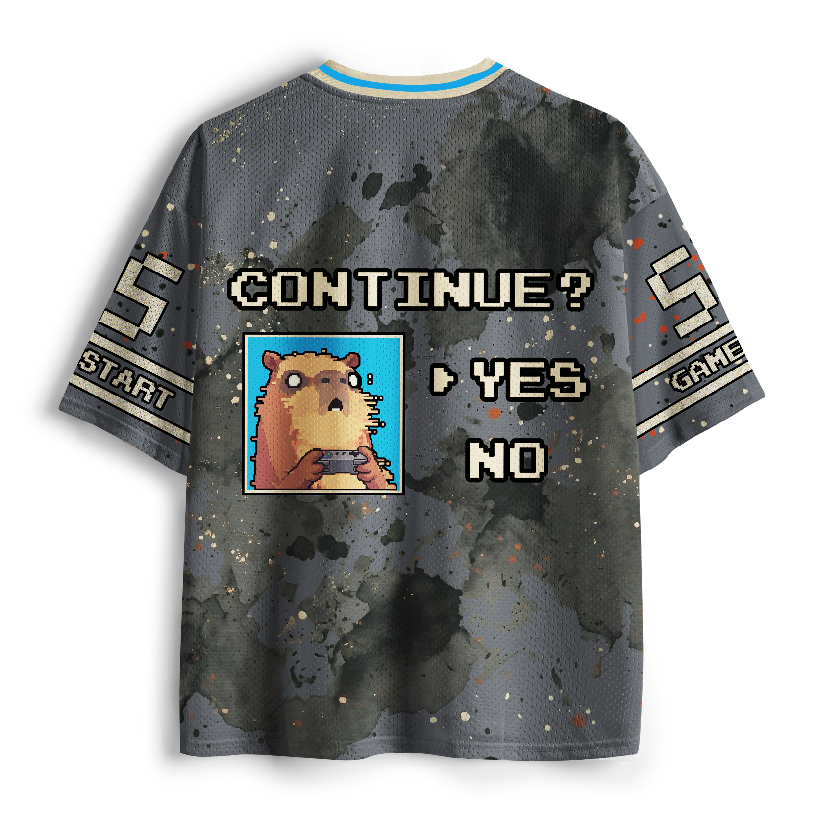 Tokyo-Tiger Capybara Esports "Game Over" Mesh Jersey