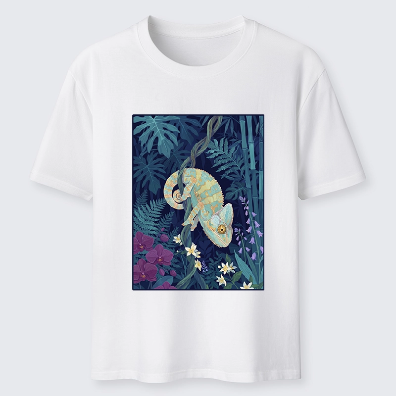 Tokyo-Tiger Jungle Chameleon Classic T-Shirt
