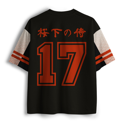 Tokyo-Tiger Sakura Samurai Mesh Jersey
