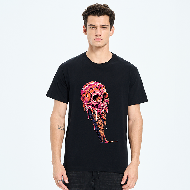 Tokyo-Tiger Skull Ice Cream Art Classic T-Shirt