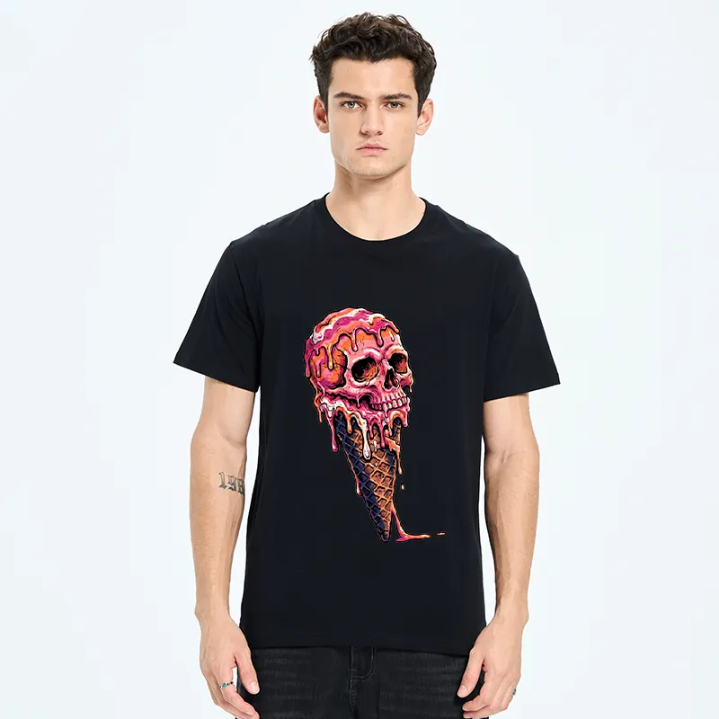 Tokyo-Tiger Skull Ice Cream Art Classic T-Shirt
