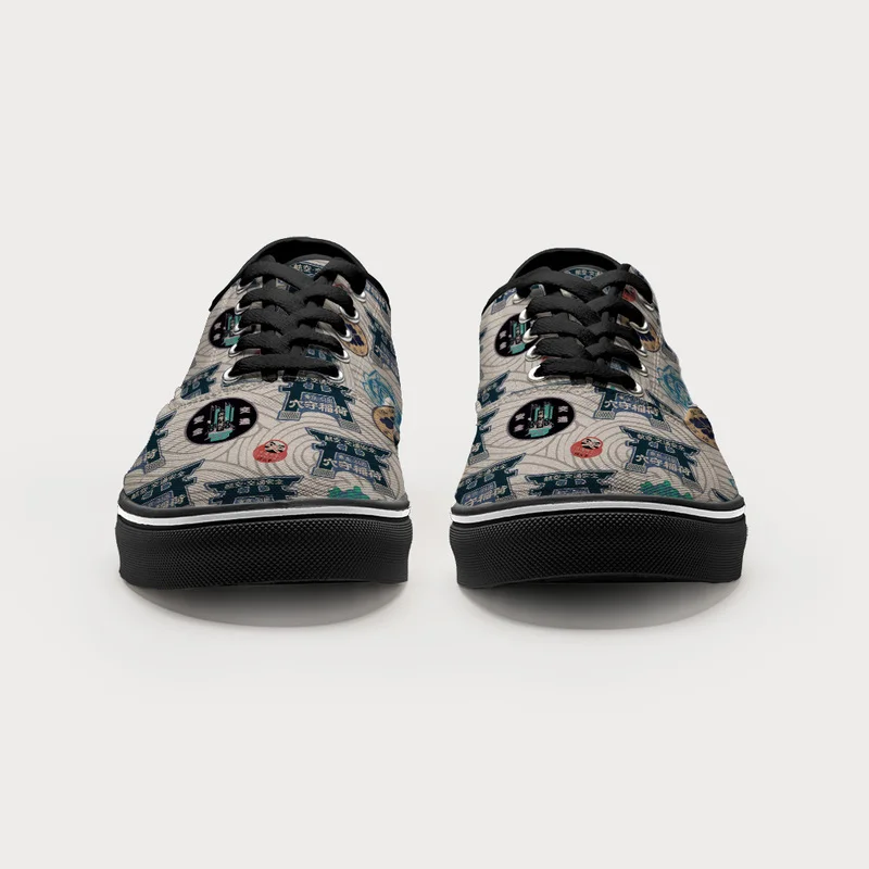 Tokyo-Tiger Traditional Japanese Amulets Canvas Shoes