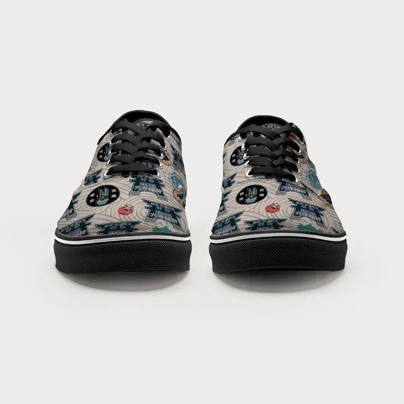 Tokyo-Tiger Traditional Japanese Amulets Canvas Shoes