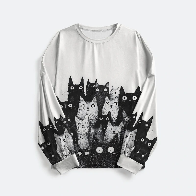 Tokyo-Tiger The Judgmental Stare Of Catsa Family Pajama Sets