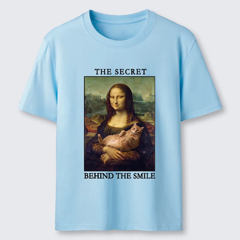 Tokyo-Tiger Mona Lisa Cat Meme Classic T-Shirt
