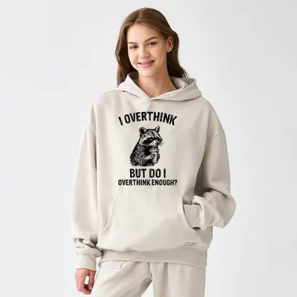 Tokyo-Tiger Constant Overthinking Adult Fleece Hoodie